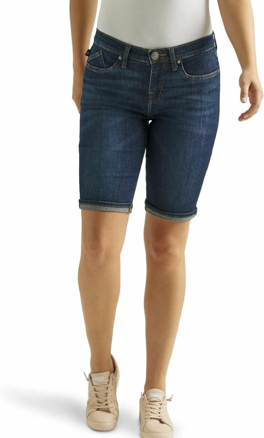 Rock & Republic Shorts | Rock & Republic Women'S Denim Rx Bumpershoot Bermuda Short