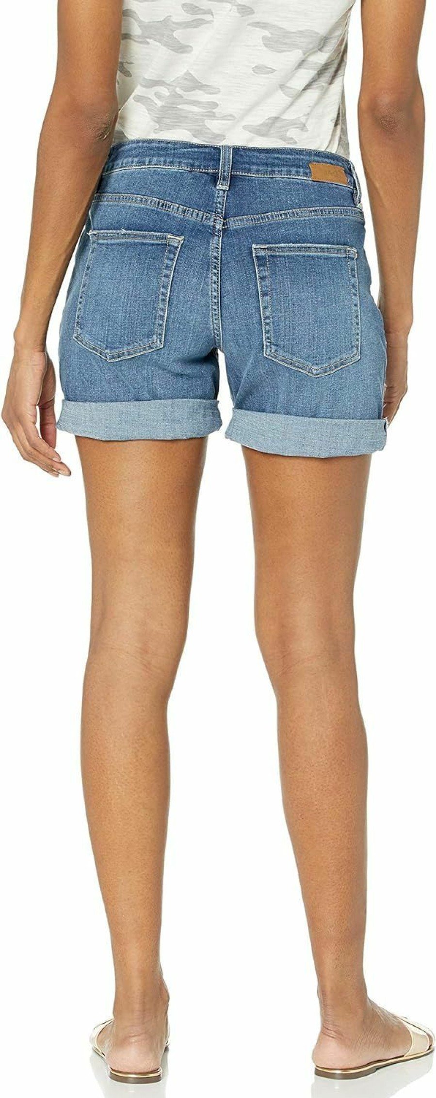 Jag Jeans Shorts | Jag Jeans Women'S Alex Mid Rise Boyfriend Short