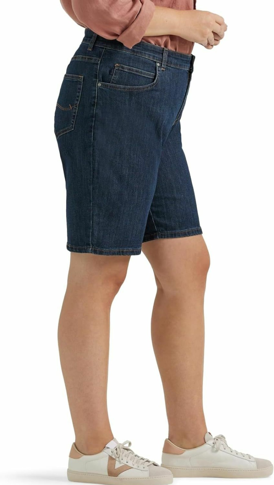 Lee Shorts | Lee Women'S Plus Size Relaxed Fit Bermuda Short