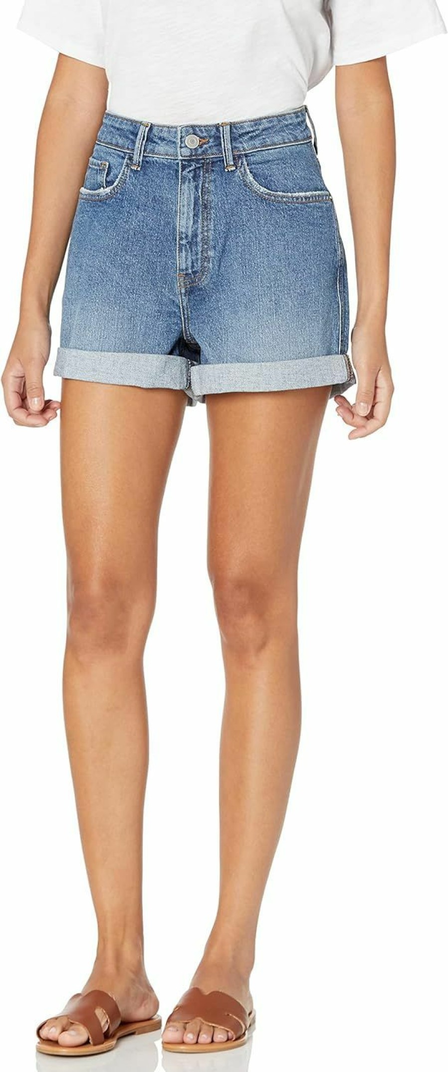 The Drop Shorts | The Drop Women'S Dev Clean Denim Short