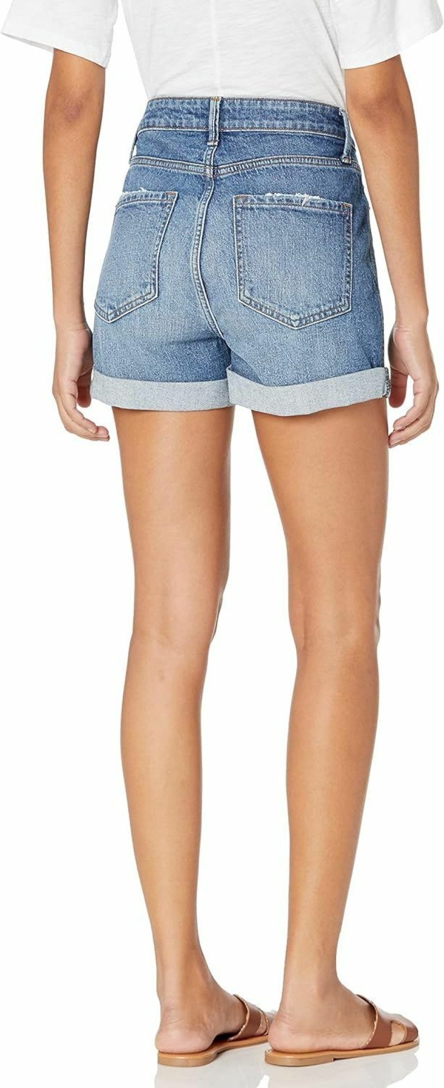 The Drop Shorts | The Drop Women'S Dev Clean Denim Short