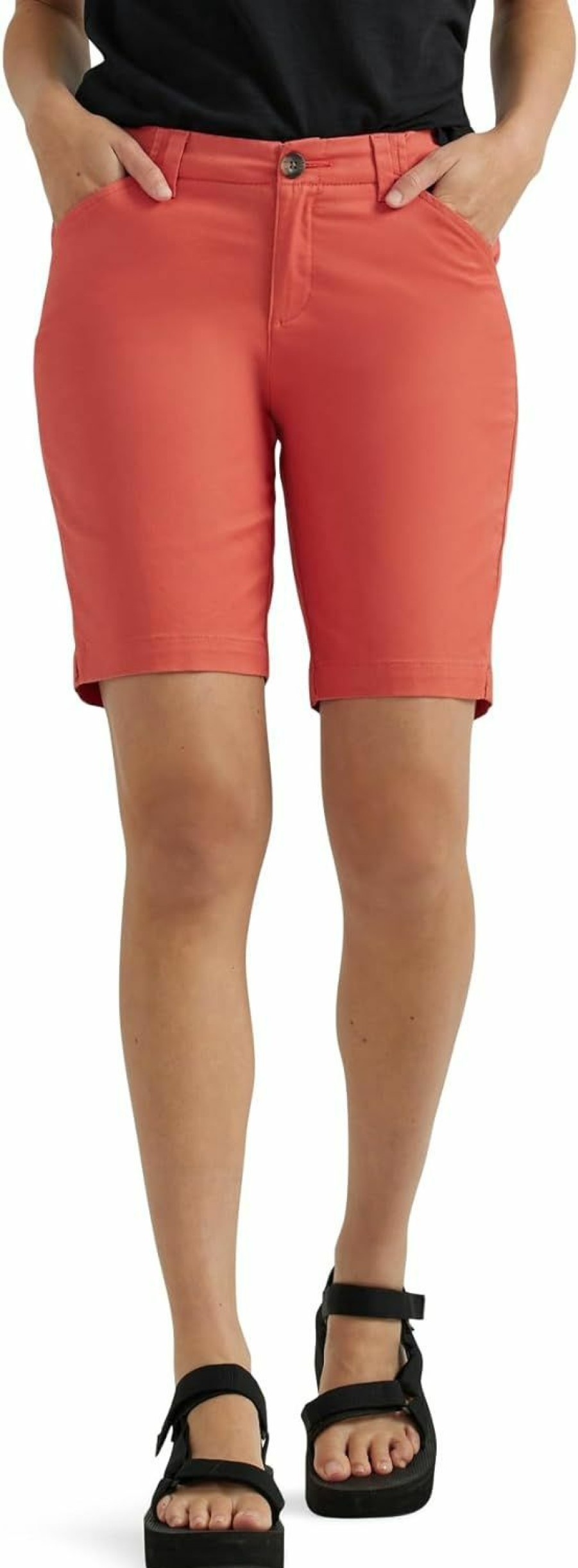 Lee Shorts | Lee Women'S Legendary 9" Chino Bermuda Short