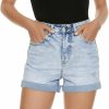 VIPONES Shorts | Vipones Women Denim Shorts High Waisted Trendy Stretch Frayed Summer Casual Jean Shorts