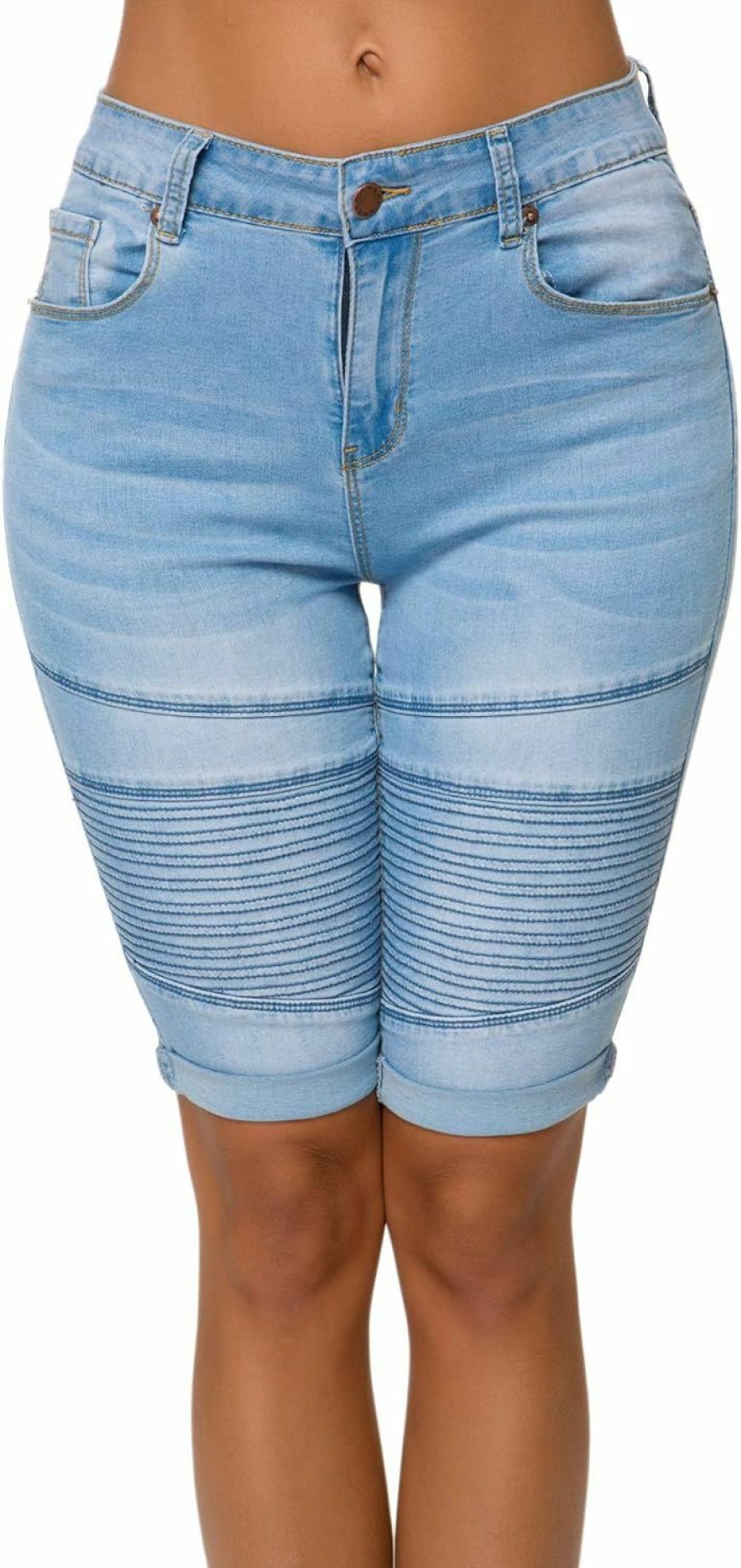 olrain Shorts | Olrain Womens High Waist Ripped Hole Washed Distressed Short Jeans