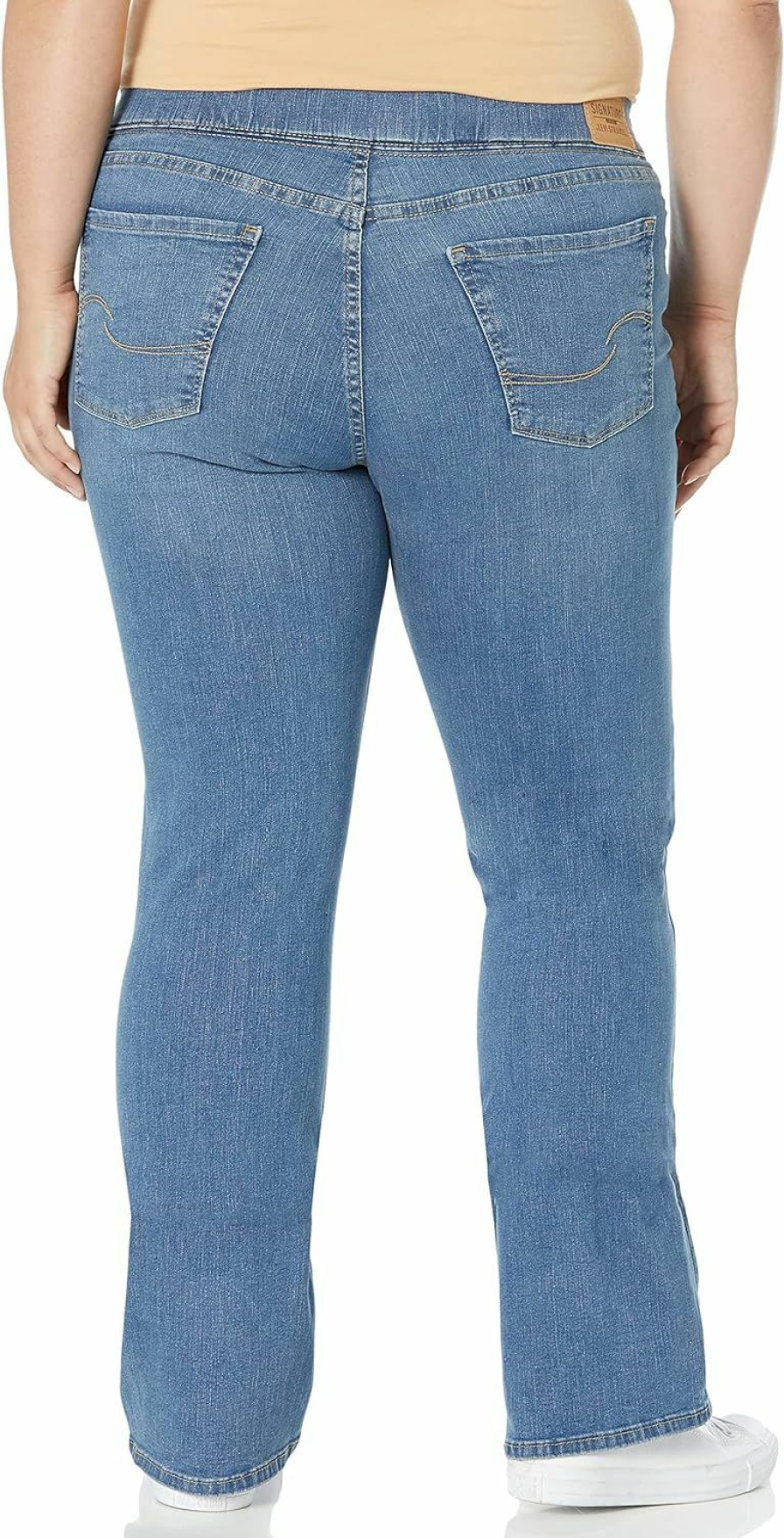 Signature by Levi Strauss & Co. Gold Label Shorts | Signature By Levi Strauss & Co. Gold Label Women'S Totally Shaping Pull-On Bootcut (Also Available In Plus Size)