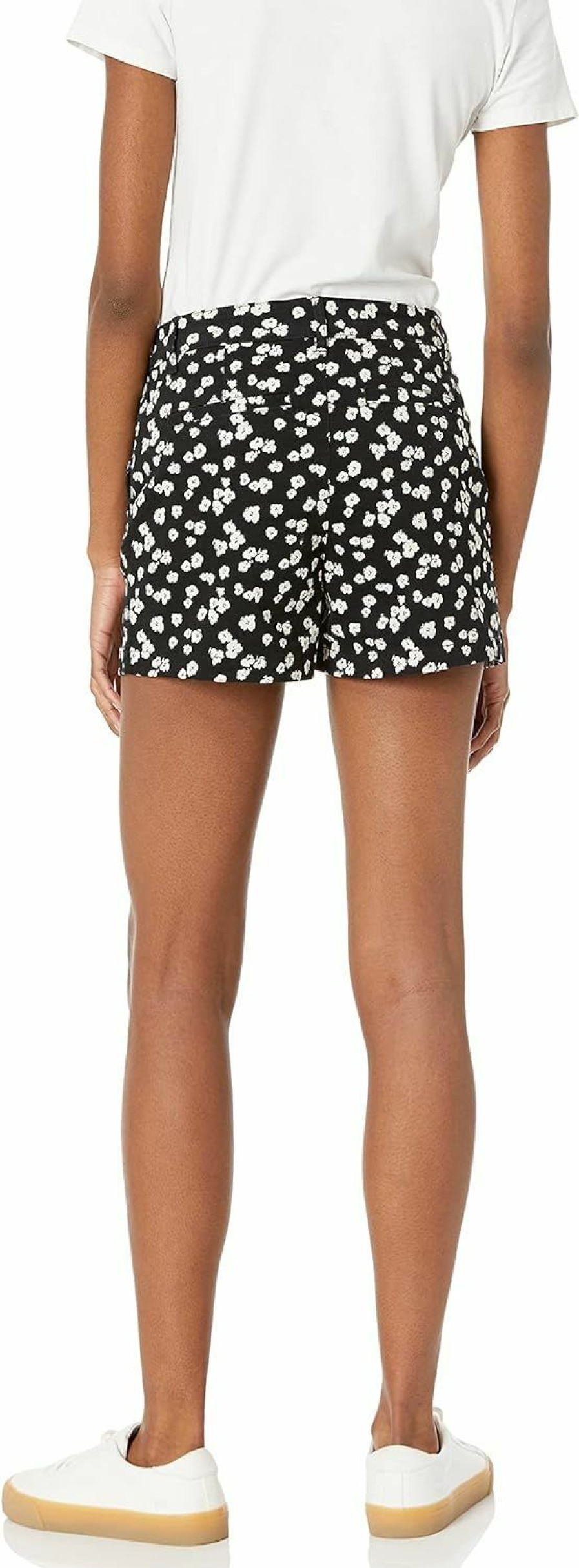 Amazon Essentials Shorts | Amazon Essentials Women'S Mid-Rise Slim-Fit 3.5 Inch Inseam Khaki Short