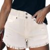 GRAPENT Shorts | Grapent Women'S High Waisted Ripped Stretchy Denim Hot Short Summer Jean Shorts