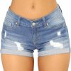 vanberfia Shorts | Vanberfia Women'S Stretchy Denim Jean Shorts With Pockets…