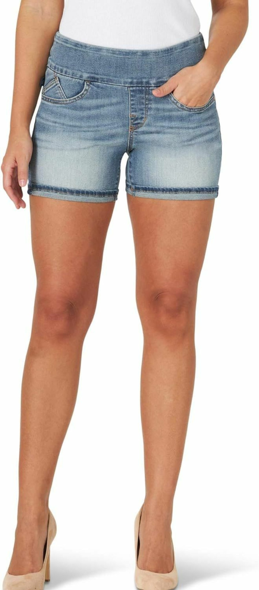 Rock & Republic Shorts | Rock & Republic Women'S Denim Rx Fever Stretch 4.5" Short