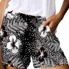 QUEEN PLUS Shorts | Queen Plus Womens Casual Shorts Comfy Elastic Waist Drawstring Pocket Shorts Pants