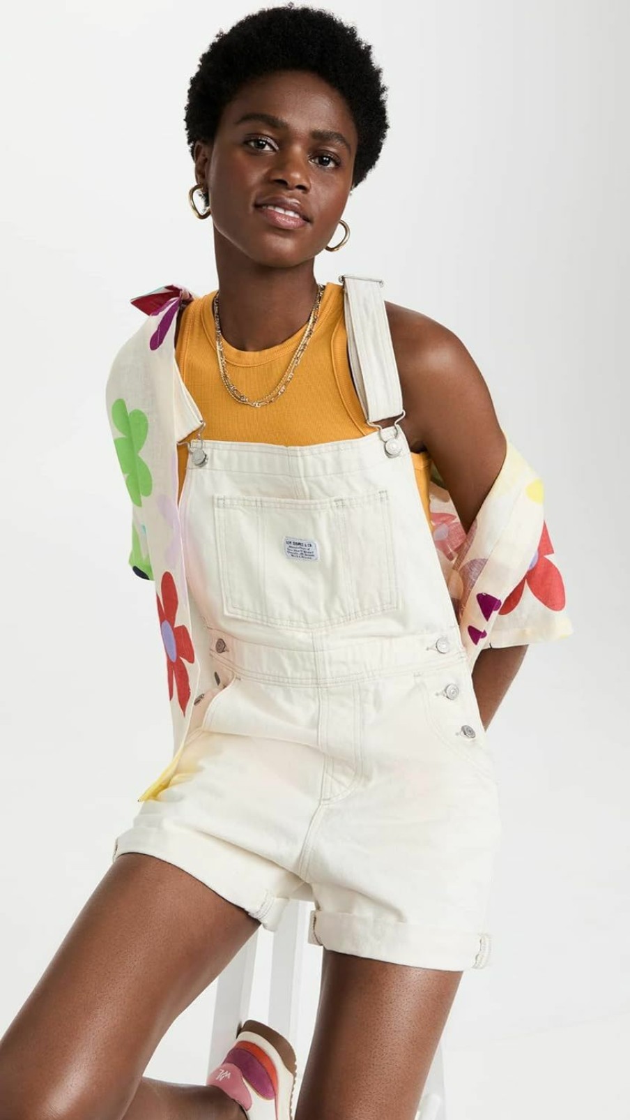 Levi's Shorts | Levi'S Womens Premium Vintage Shortalls