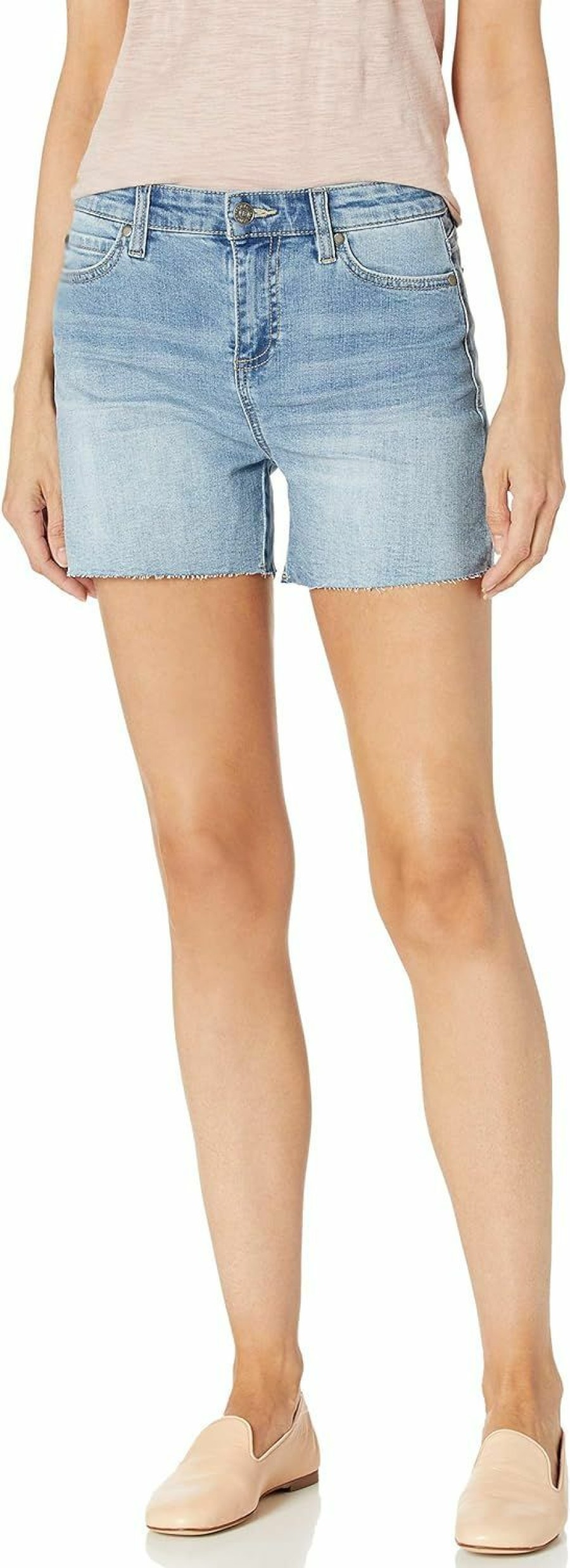 Buffalo David Bitton Shorts | Buffalo David Bitton Women'S Sanna Mid Rise Short